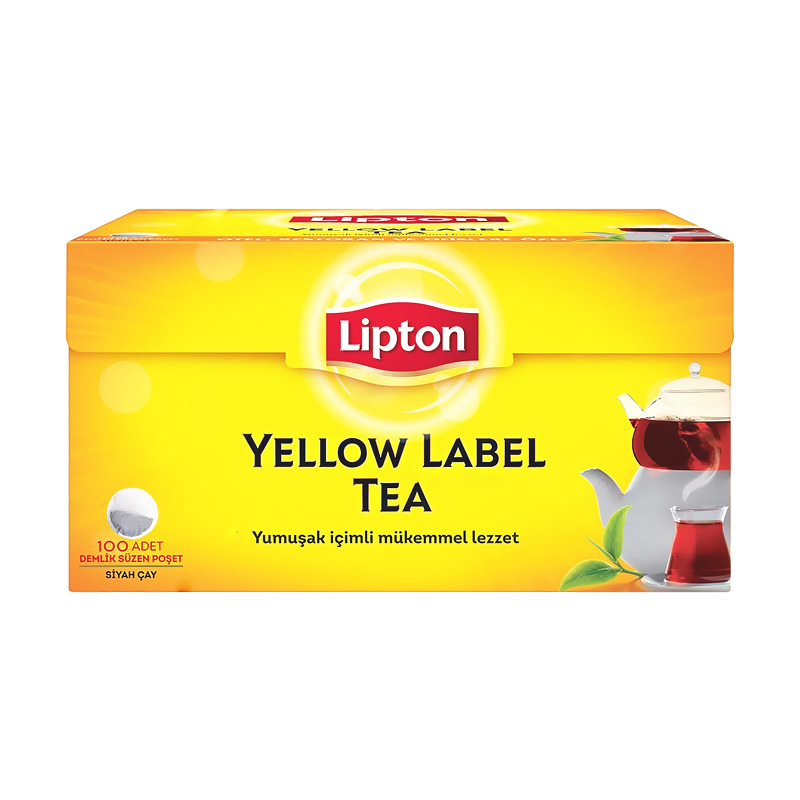 LİPTON YELLOW LABEL DEMLİK POŞET ÇAY 3.2grx100LÜ