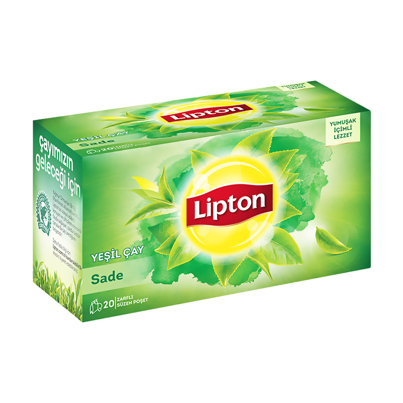 LİPTON BERRAK YEŞİL ÇAY 1.8grx20Lİ