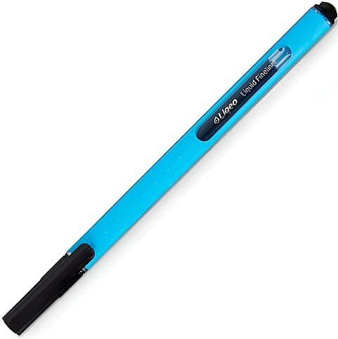 LİQEO F-8027-190 LİKİT FİNELİNER KEÇE UÇLU KALEM 0.4mm SİYAH - 1