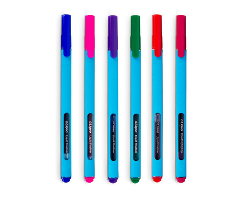 Liqeo F-8027 Likit Fineliner Keçe Uçlu Kalem 0.4Mm 6 Renk Blister - 1
