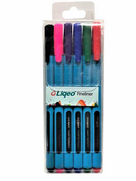 Liqeo F-8027 Likit Fineliner Keçe Uçlu Kalem 0.4Mm 6 Renk Blister - 2