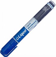 LİQEO W-2127-130 LİKİT BEYAZ TAHTA KALEMİ YUVARLAK UÇ MAVİ (800m) - LİQEO