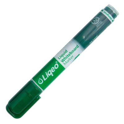 LİQEO W-2127 LİKİT BEYAZ TAHTA KALEMİ YUVARLAK UÇ YEŞİL (800m)