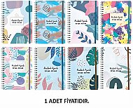LİZ SPİRALLİ AKADEMİK AJANDA 17x24 2024-2025 (AJAKDSP) - LİZ