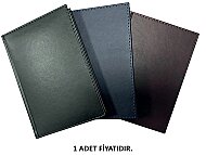 LİZ SUNİ DERİ KAPAK MODELİST DEFTER 14x20 ÇİZGİLİ (180Ç) - LİZ