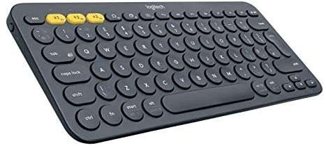 Logitech K380 Kablosuz Klavye Qtr Gri (920-007586) - 1