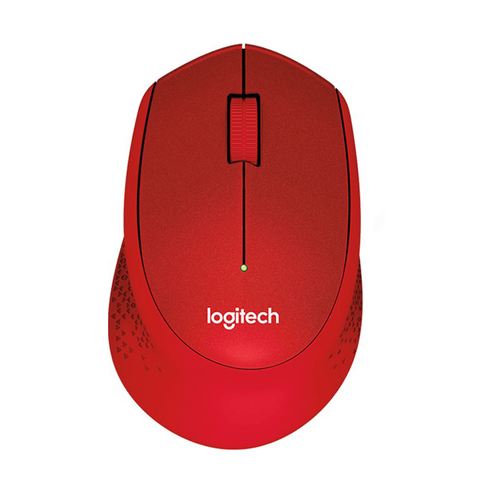 LOGİTECH M330 SİLENT KABLOSUZ MOUSE KIRMIZI (910-004911) - 1