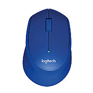LOGİTECH M330 SİLENT KABLOSUZ MOUSE MAVİ (910-004910) - LOGİTECH
