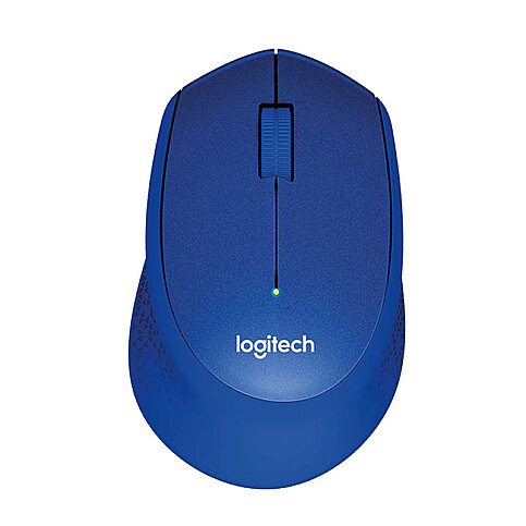 LOGİTECH M330 SİLENT KABLOSUZ MOUSE MAVİ (910-004910) - 1