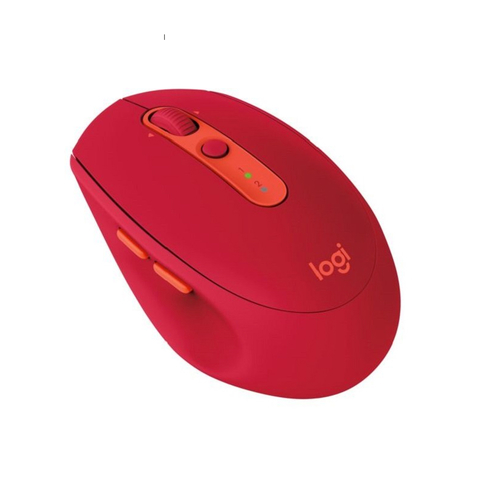Logitech M590 Multi-Device Silinebilir Kablosuz Mouse Kırmızı (910-005199) - 1