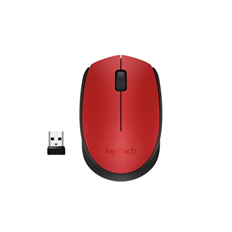 LOGİTECH M171 KABLOSUZ MOUSE KIRMIZI (910-004641)