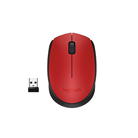 LOGİTECH M171 KABLOSUZ MOUSE KIRMIZI (910-004641) - 1