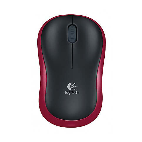 LOGİTECH M185 KABLOSUZ MOUSE KIRMIZI (910-002237) - 1