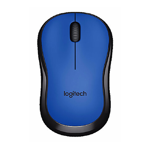 LOGİTECH M220 SİLENT KABLOSUZ MOUSE MAVİ (910-004879) - 1