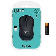 LOGİTECH M220 SİLENT KABLOSUZ MOUSE SİYAH (910-004878) - LOGİTECH