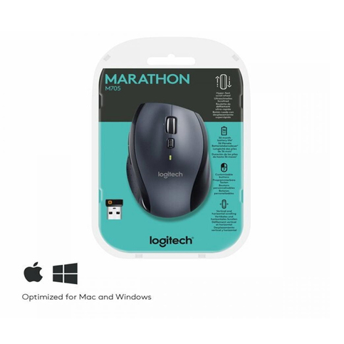 Logitech M705 Marathon Bluetooth Mouse Siyah (910-001949) - 2