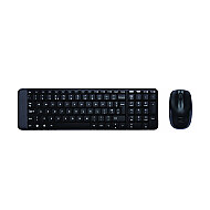LOGİTECH MK220 KABLOSUZ KLAVYE MOUSE Q USB SİYAH (920-003163) - LOGİTECH