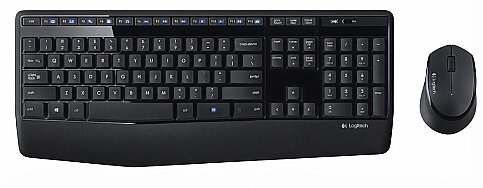 LOGİTECH MK345 KABLOSUZ KLAVYE MOUSE Q USB SİYAH (920-006514) - 1