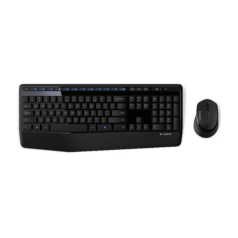 LOGİTECH MK345 KABLOSUZ KLAVYE MOUSE Q USB SİYAH (920-006514)