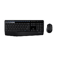 LOGİTECH MK345 KABLOSUZ KLAVYE MOUSE Q USB SİYAH (920-006514) - LOGİTECH