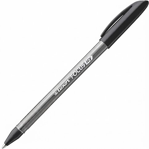 LUXOR 1761 F FOCUS İCY TÜKENMEZ KALEM 1.0 SİYAH - 1