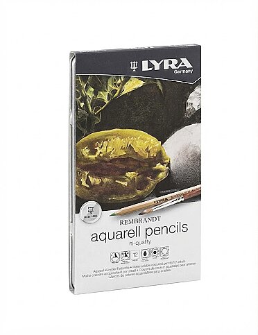 LYRA REMBRANDT AQUAREL KURU BOYA 12 RENK (L2011120) - 1