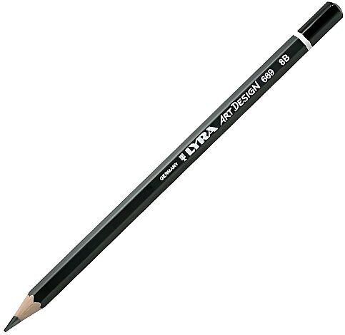 LYRA REMBRANDT DERECELİ KURŞUN KALEM 8B (L1110108) - 1