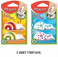 MAPED 119710 ERGO FUN SİLGİ BLİSTER - MAPED
