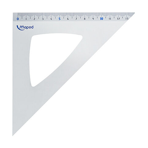 Maped 120421 Alüminyum Gönye 45 Derece Blister - 2