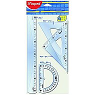 MAPED 242830 START MAXİ CETVEL SETİ 30cm 4LÜ - MAPED