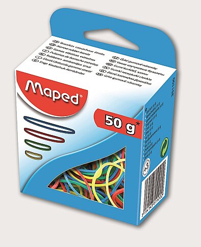 MAPED 351100 RENKLİ AMBALAJ LASTİĞİ 50gr KUTU - 1