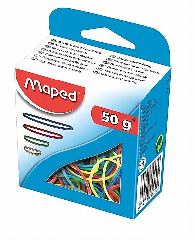 MAPED 351100 RENKLİ AMBALAJ LASTİĞİ 50gr KUTU - 1