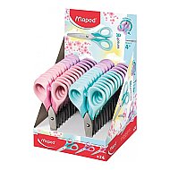 MAPED 484211 SENSOFT FLUO PASTEL RENKLİ MAKAS 13cm - MAPED