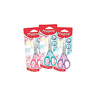 Maped 484211 Sensoft Fluo Pastel Renkli Makas 13cm - 2