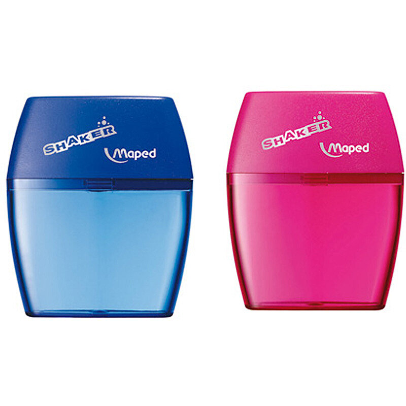 MAPED 534755ZG SHAKER ÇİFT BIÇAKLI PLASTİK KALEMTRAŞ
