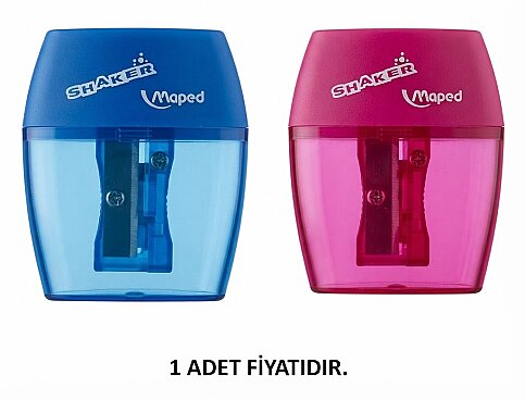 MAPED 534755ZG SHAKER ÇİFT BIÇAKLI PLASTİK KALEMTRAŞ - 1