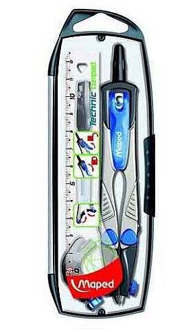MAPED 538700 TECHNİC COMPACT PERGEL SETİ 4LÜ - 1