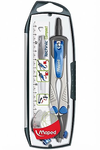 MAPED 538700 TECHNİC COMPACT PERGEL SETİ 4LÜ - 1