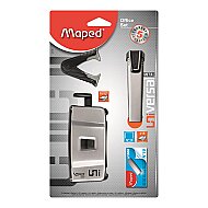 MAPED 631760 UNİVERSAL ZIMBA MAKİNESİ+ZIMBA TELİ+ZIMBA TELİ SÖKÜCÜ+DELGEÇ SETİ 4LÜ - MAPED