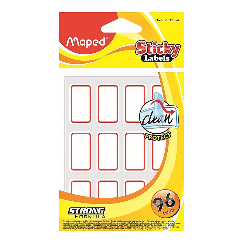 MAPED 774510 NOUVEAU YAPIŞKANLI ETİKET 18x32