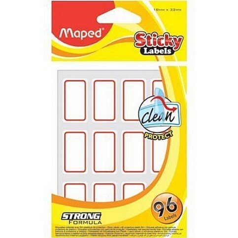 Maped 774510 Nouveau Yapışkanlı Etiket 18x32 - 2
