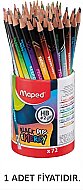 MAPED 852002 BLACK PEP'S ENERGY SİLGİLİ KURŞUN KALEM - MAPED