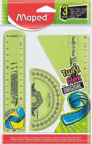 MAPED 895024 FLEXİ TWİSTN MİNİ CETVEL SETİ 15cm 3LÜ - 2