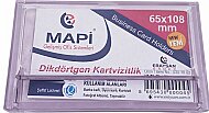 MAPİ DİKDÖRTGEN KARTVİZİTLİK 65x108 ŞEFFAF MOR (5301012) - MAPİ