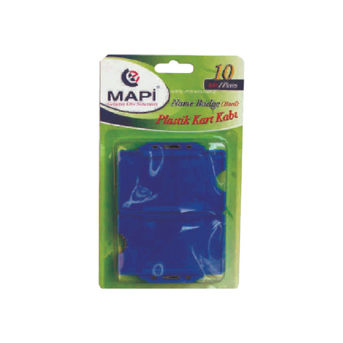 Mapi Dikey Kart Kabı Lacivert 10Lu (9101502) - 2