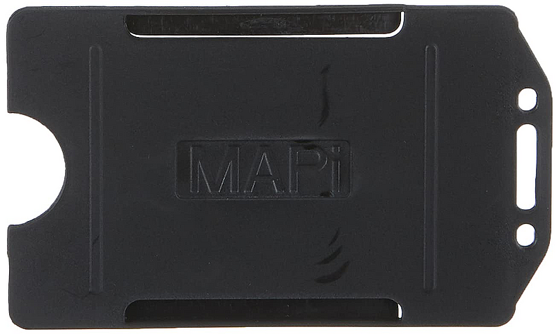 MAPİ DİKEY KART KABI SİYAH 10LU (9101501)