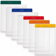 Mapi Dikey Şeritli Kart Poşeti Lacivert 10Lu (9101111) - MAPİ