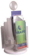 Mapi Dönerli Afiş Taşıyıcı A4 9 Raflı 1/3 (5381569) - MAPİ
