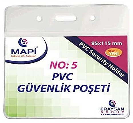 MAPİ KART GÜVENLİK POŞETİ 8x10.3cm 100LÜ (9101035) - 1