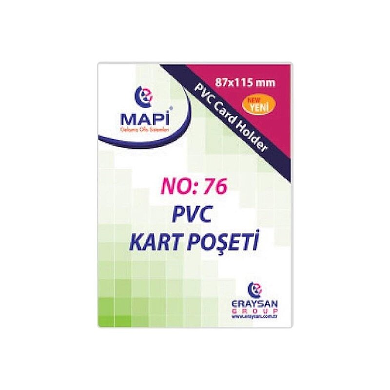 MAPİ KART POŞETİ NO:76 87x115mm 100LÜ (9101039)